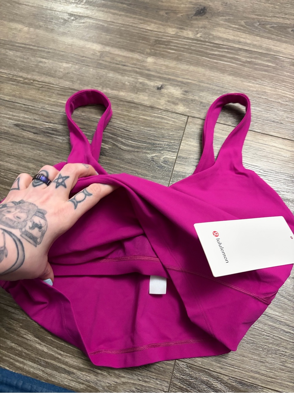 NWT Lululemon Align Tank Top (Ripened Raspberry) Size 12 - Picture 5 of 6